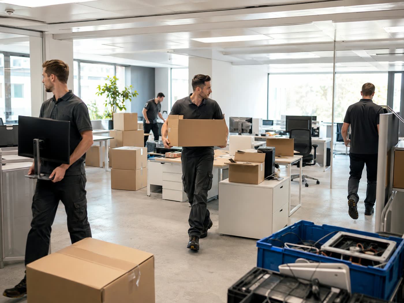 Büro- und Firmenumzug in Köln